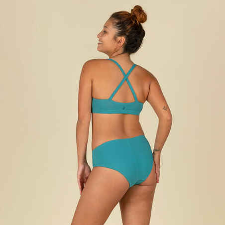 Women’s Bikini Swimsuit top Lila Symi Blue Green