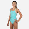 Girl's One-Piece Swimsuit Lexa Celo Blue Green