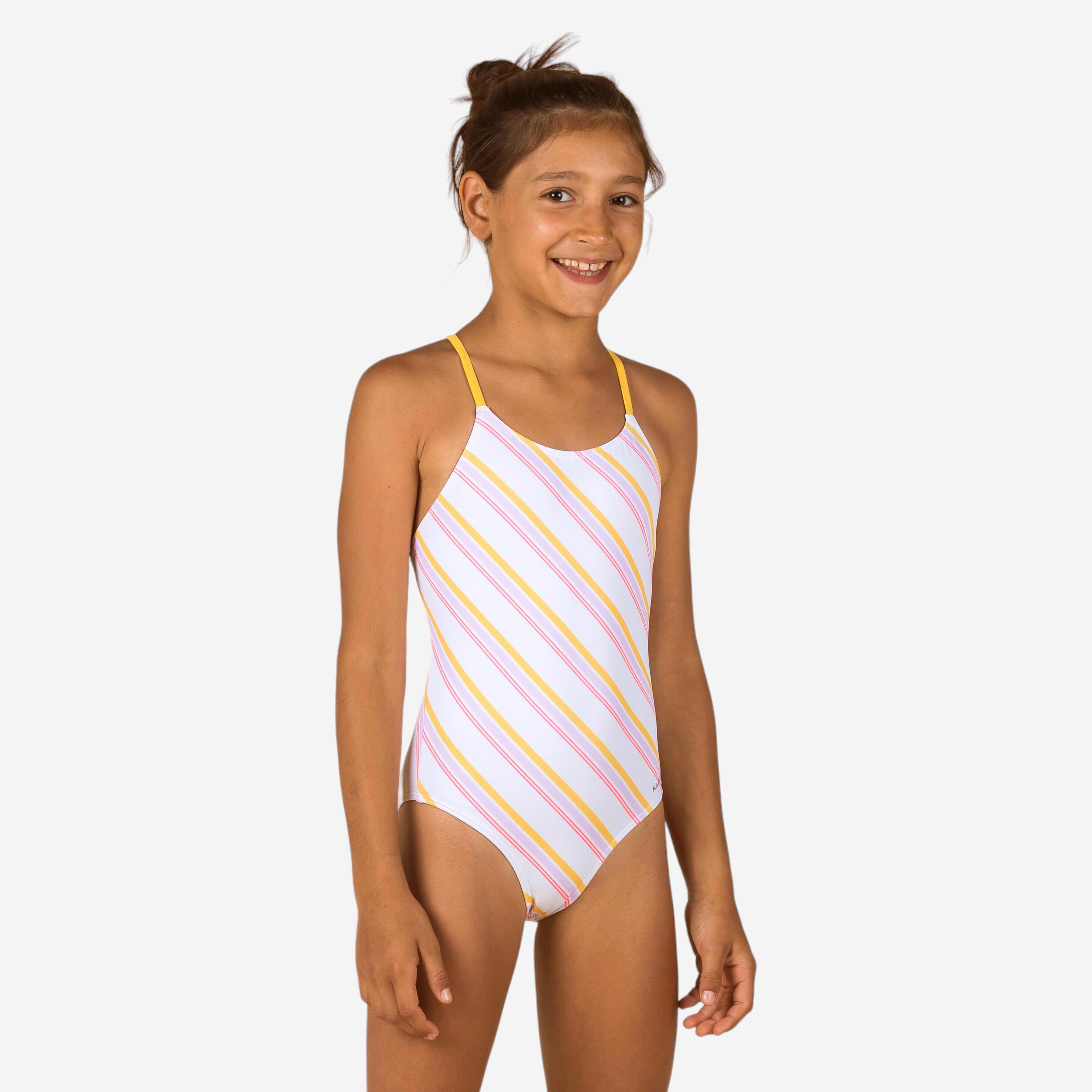 NABAIJI Lila 100 Girl's Swimsuit - yellow