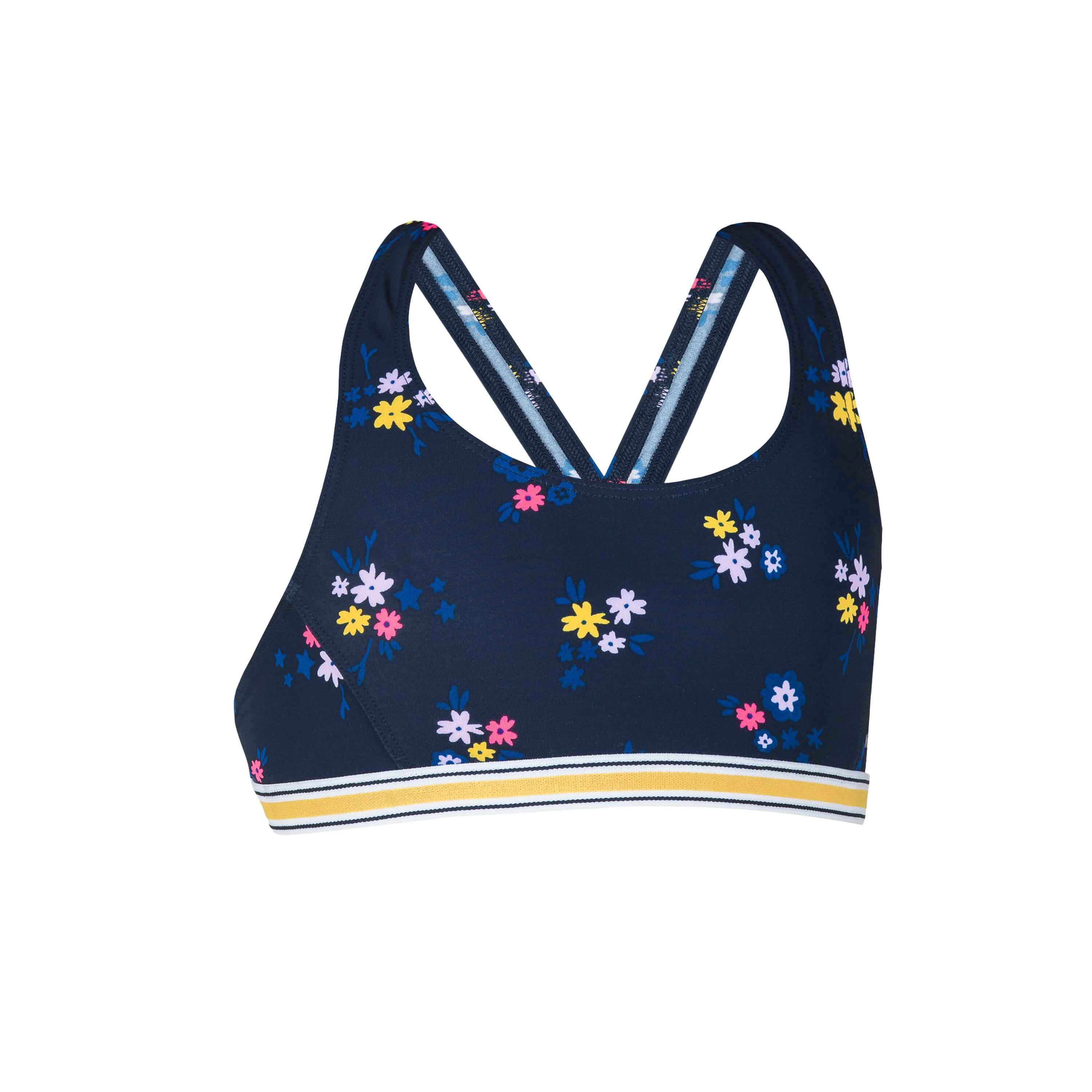 Haut de maillot de bain de natation vega lily marine 5/8