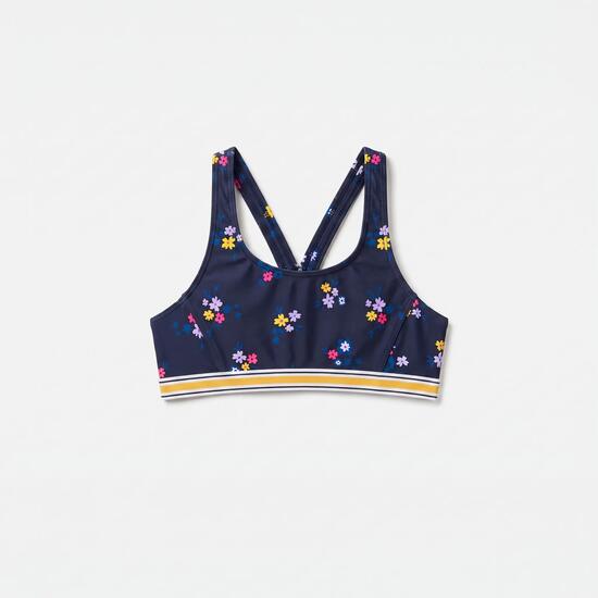 Haut de maillot de bain de natation vega lily marine