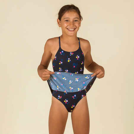 Badeanzug Röckchen - Lila Navy Lily 