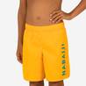 Boy Swimming Shorts - Swimshort 100 Basic - Orange