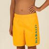 Zwemshort voor jongens Swimshort 100 basic oranje