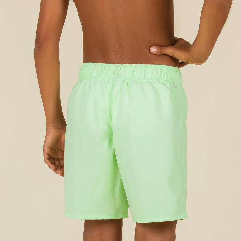 Boy's Swimsuit - Swimshort 100 Basic - Green