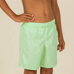 Boy's Swimsuit - Swimshort 100 Basic - Green