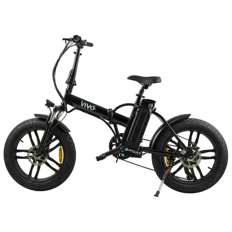 Bici pieghevole elettrica a pedalata assistita Fatbike Vivobike 20" R2