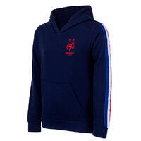 SWEAT A CAPUCHE FFF ENFANT BLEU