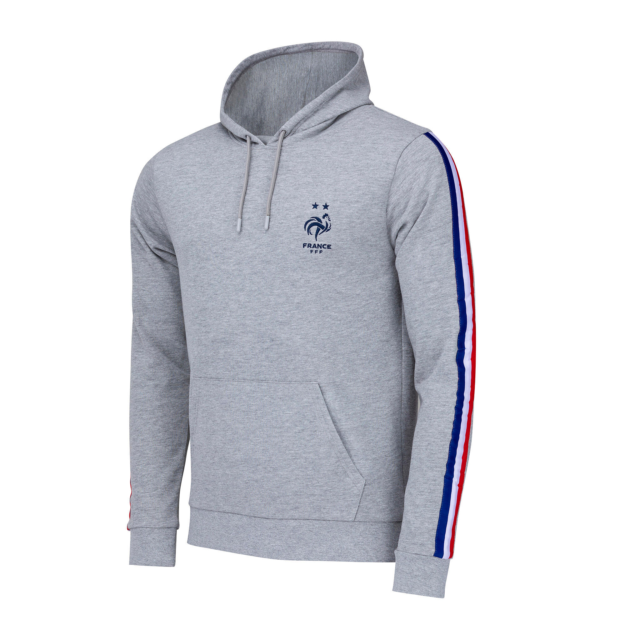 SWEAT A CAPUCHE FFF ADULTE GRIS