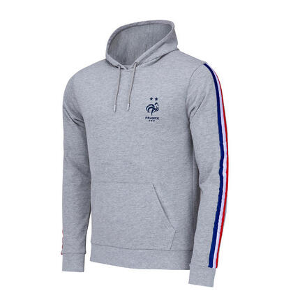 SWEAT A CAPUCHE FFF ADULTE GRIS