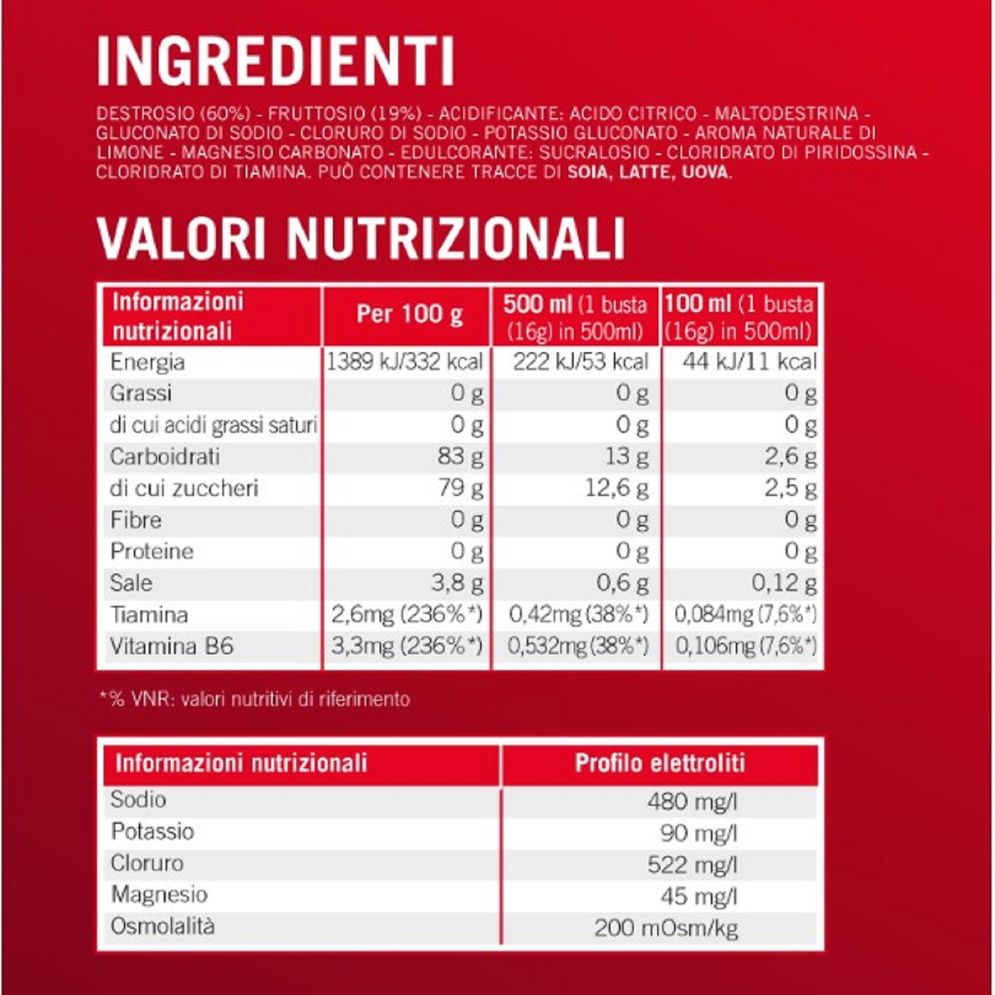 Bevanda energetica ipotonica Istant Drink Enervit Limone 10 buste da 16g 2/2