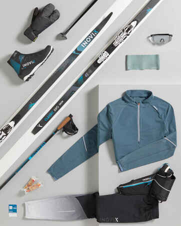 Men's Cross-Country Ski Leggings XC S 500 - Black
