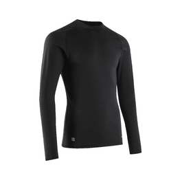 Sous-vetement thermique haut manches longues  adulte noir keepcomfort 100