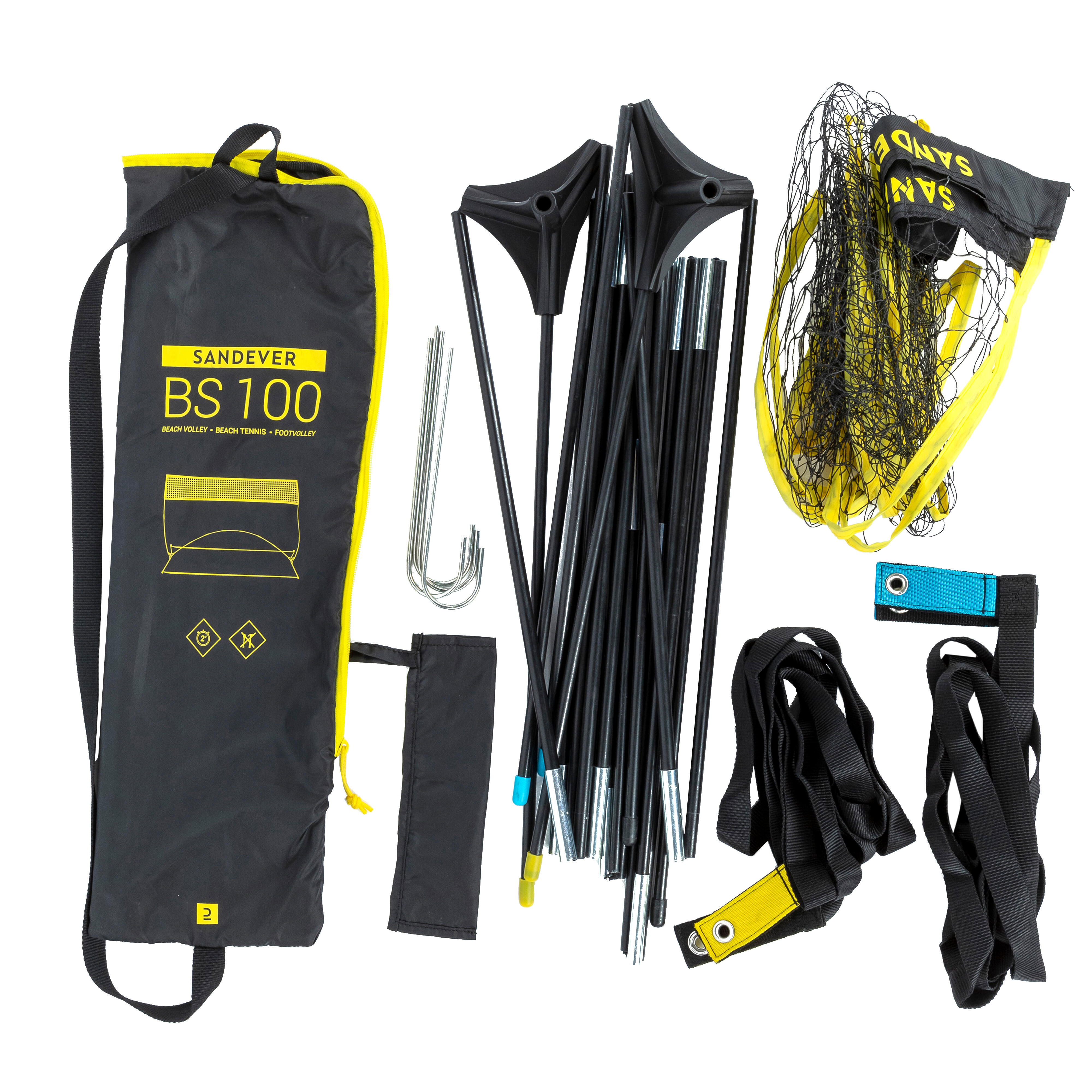 Set introduttivo Beach Sport BS100 (rete e paletti)