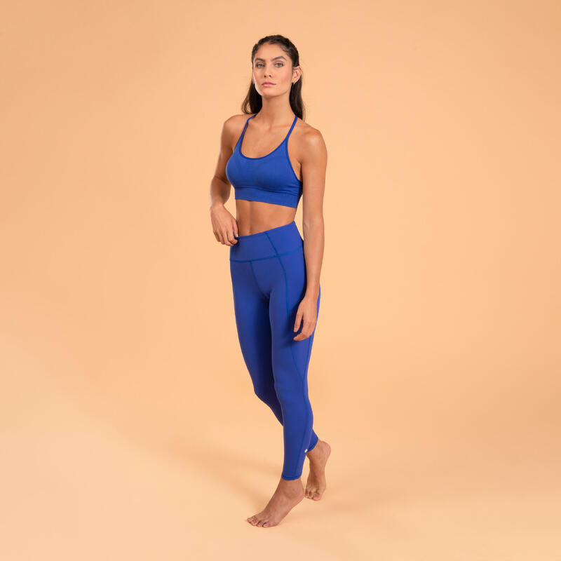 Yoga Bustier nahtlos - Premium indigo 