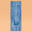 Yogamat grip 185 cm x 65 cm x 5 mm blauw