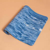 TAPIS DE YOGA GRIP ECOCONCU 5MM BLEU