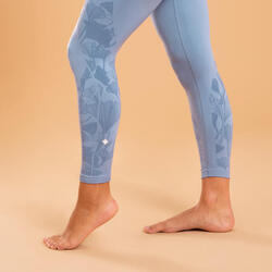 Leggings Femme | Kimjaly LEGGING 7/8 YOGA SANS COUTURES BLEU CANARD Pétrole  Sombre / Bleu Paon — Dufur