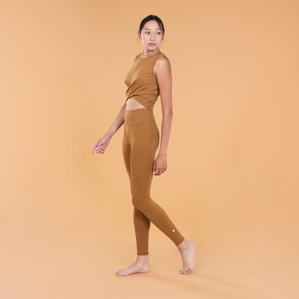 LEGGING PREMIUM YOGA DARK CINNAMON