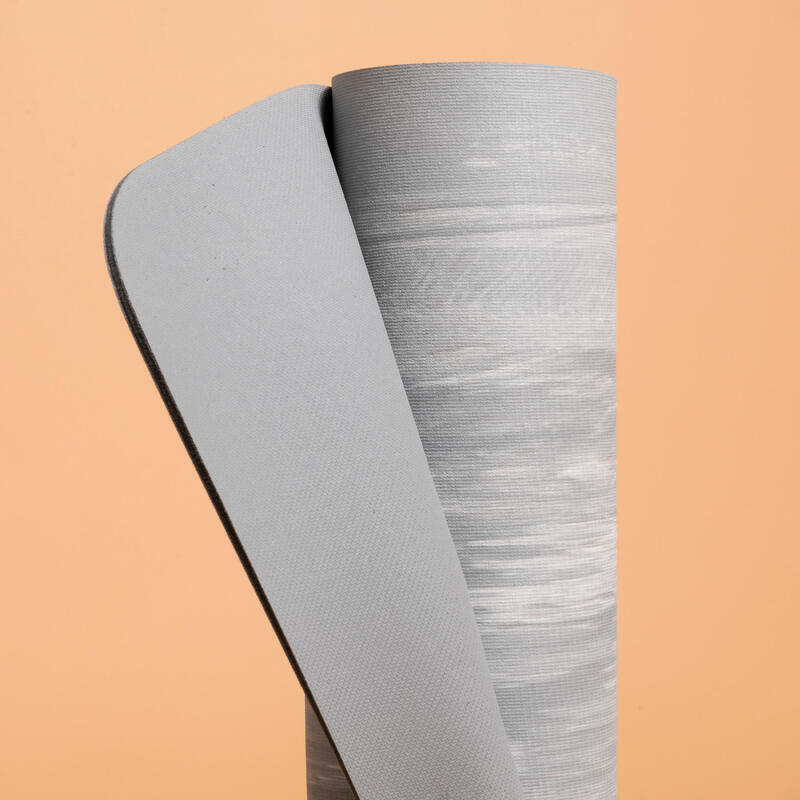 Saltea Yoga Grip 185 cm x 65 cm x 5 mm Gri