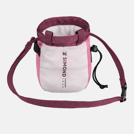 CLIMBING CHALK BAG VERTIKA SIZE M - PINK PRINT