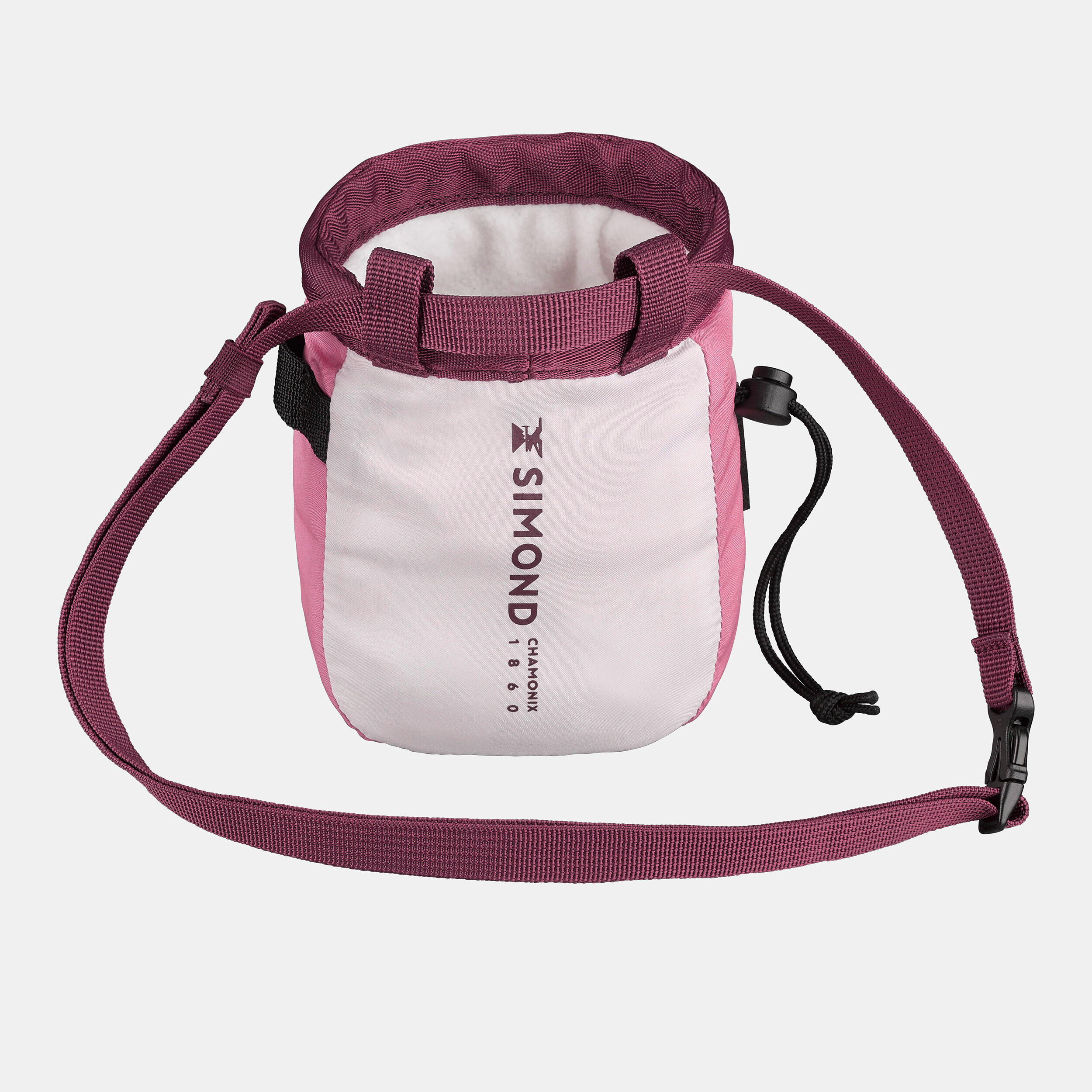 CLIMBING CHALK BAG VERTIKA SIZE M - PINK PRINT 3/6