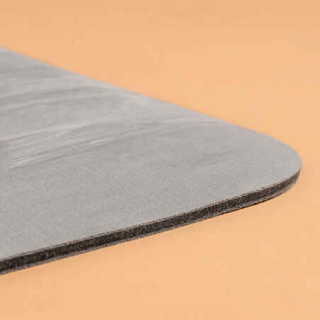Eco-Designed Grippy Yoga Mat 185cm x 65cm x 5mm - Grey