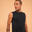 DEBARDEUR SEAMLESS-SANS COUTURES YOGA DYNAMIQUES HOMME NOIR