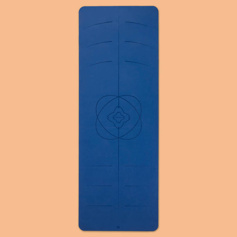 Yoga Mat Grip+ 5 mm V2 185 X 65 cm X 5 mm - Indigo Blue
