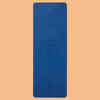 Yogamatte 185 cm × 65 cm × 5 mm - Grip+ 5 mm V2 indigoblau
