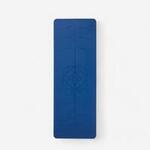 TAPIS YOGA GRIP+ 5MM V2  185 X 65 CM X 5MM BLEU INDIGO