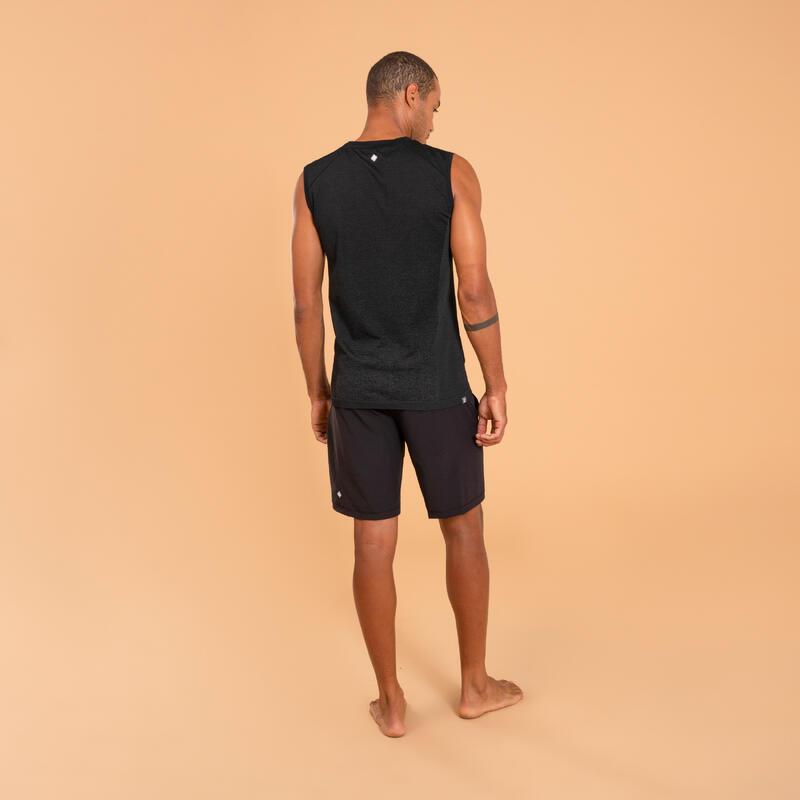 Camiseta yoga sin mangas para hombre - Ropa sostenible - Fieito