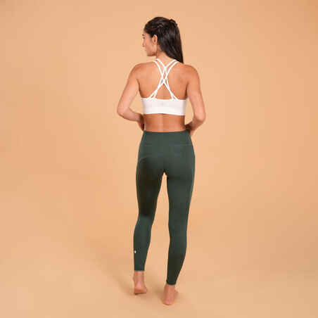 Dynamic Yoga Sports Bra - White