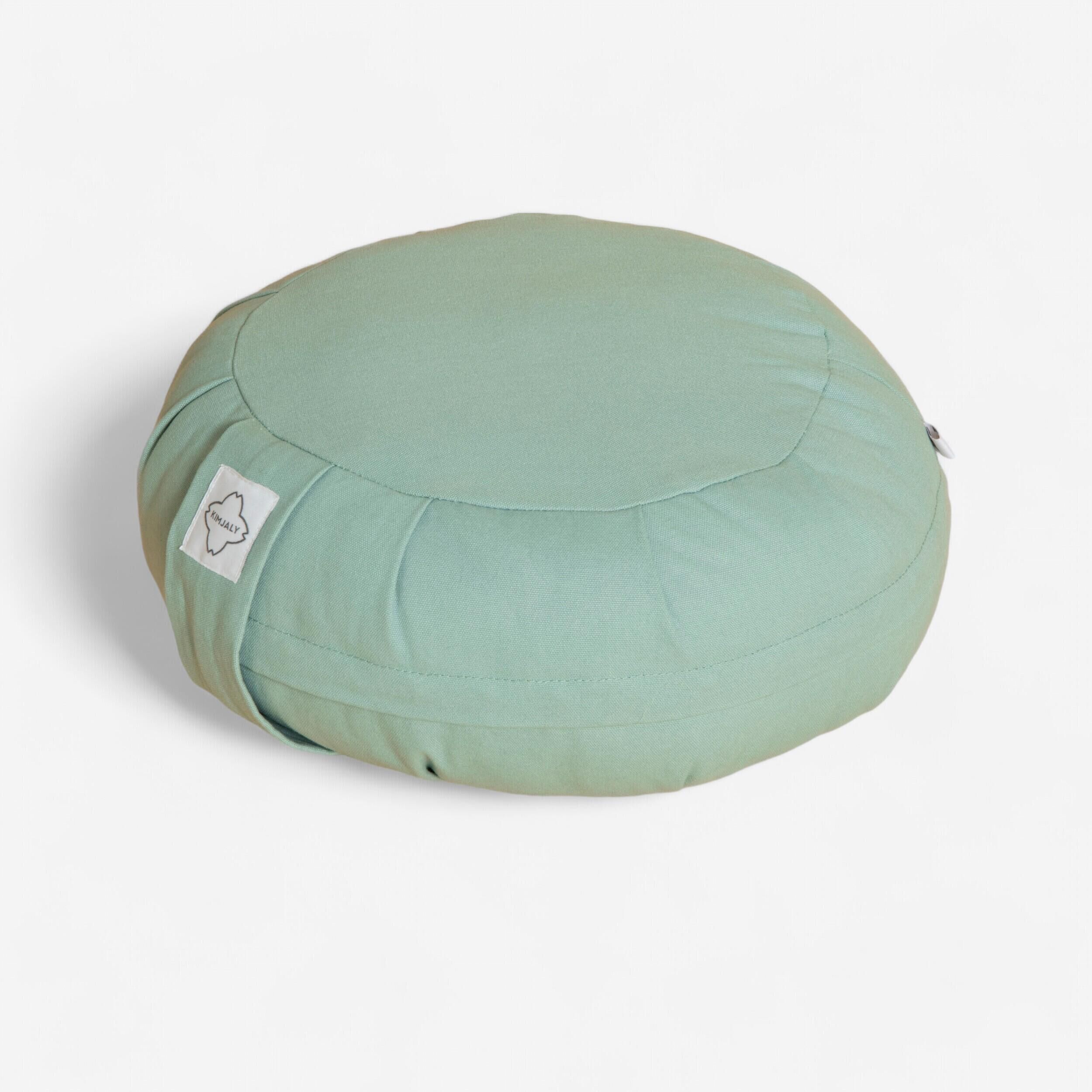 KIMJALY Yoga & Meditation Zafu Cushion - Green