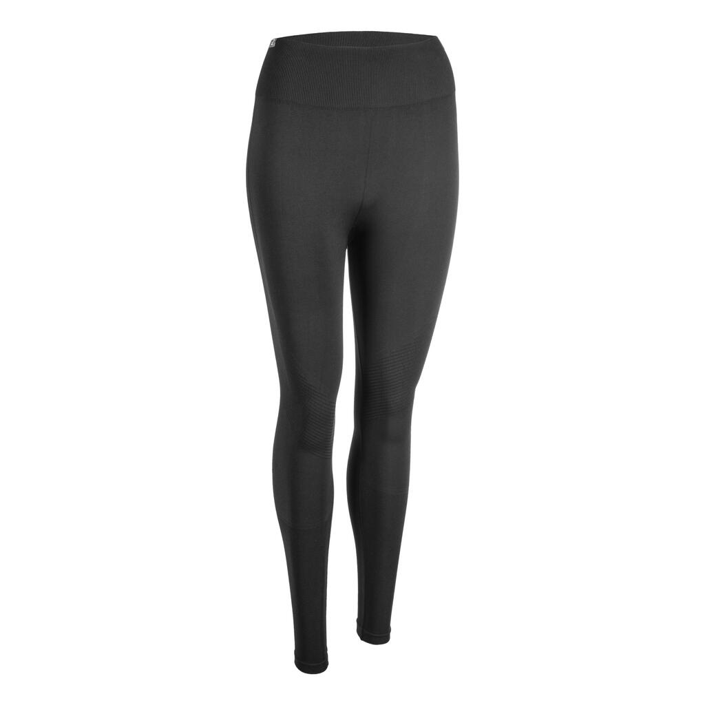 Leggings Yoga Damen nahtlos Damen - bordeaux