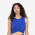 Crop top premium yoga indigo