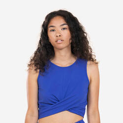 CROP TOP PREMIUM YOGA INDIGO