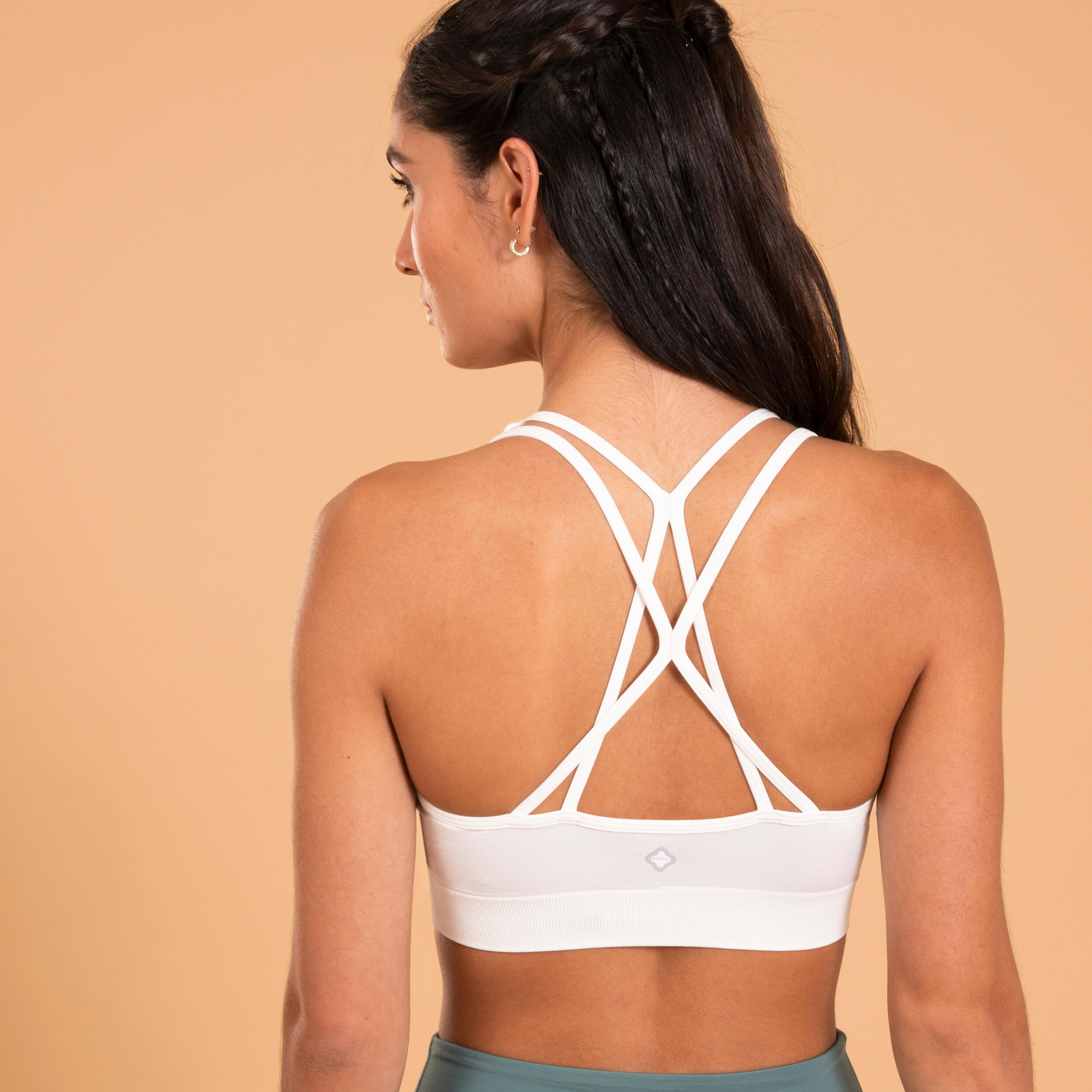 Beautiful Back Wirefree Yoga Sport Bra  Sports bra, Yoga sports bra, Yoga  bra