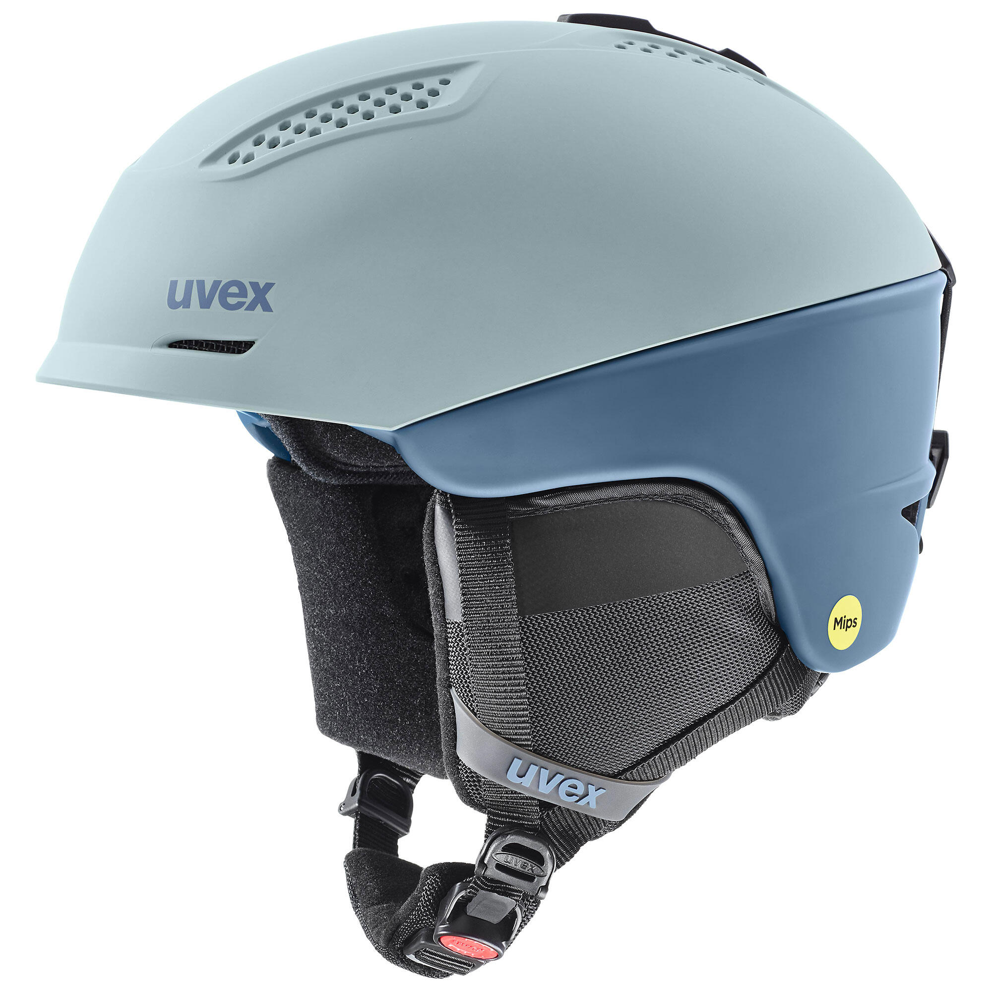 ADULT DOWNHILL HELMET - ULTRA MIPS UVEX GLACIER