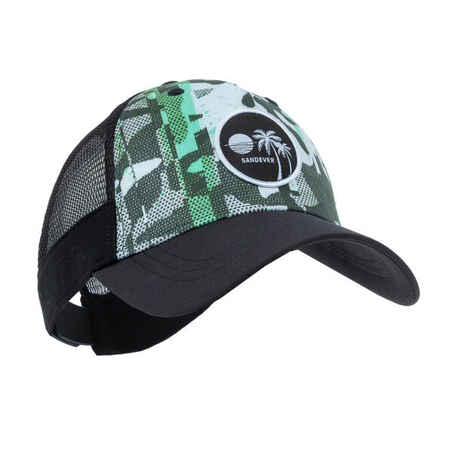 Kapa za odbojko na mivki - zelena/črna