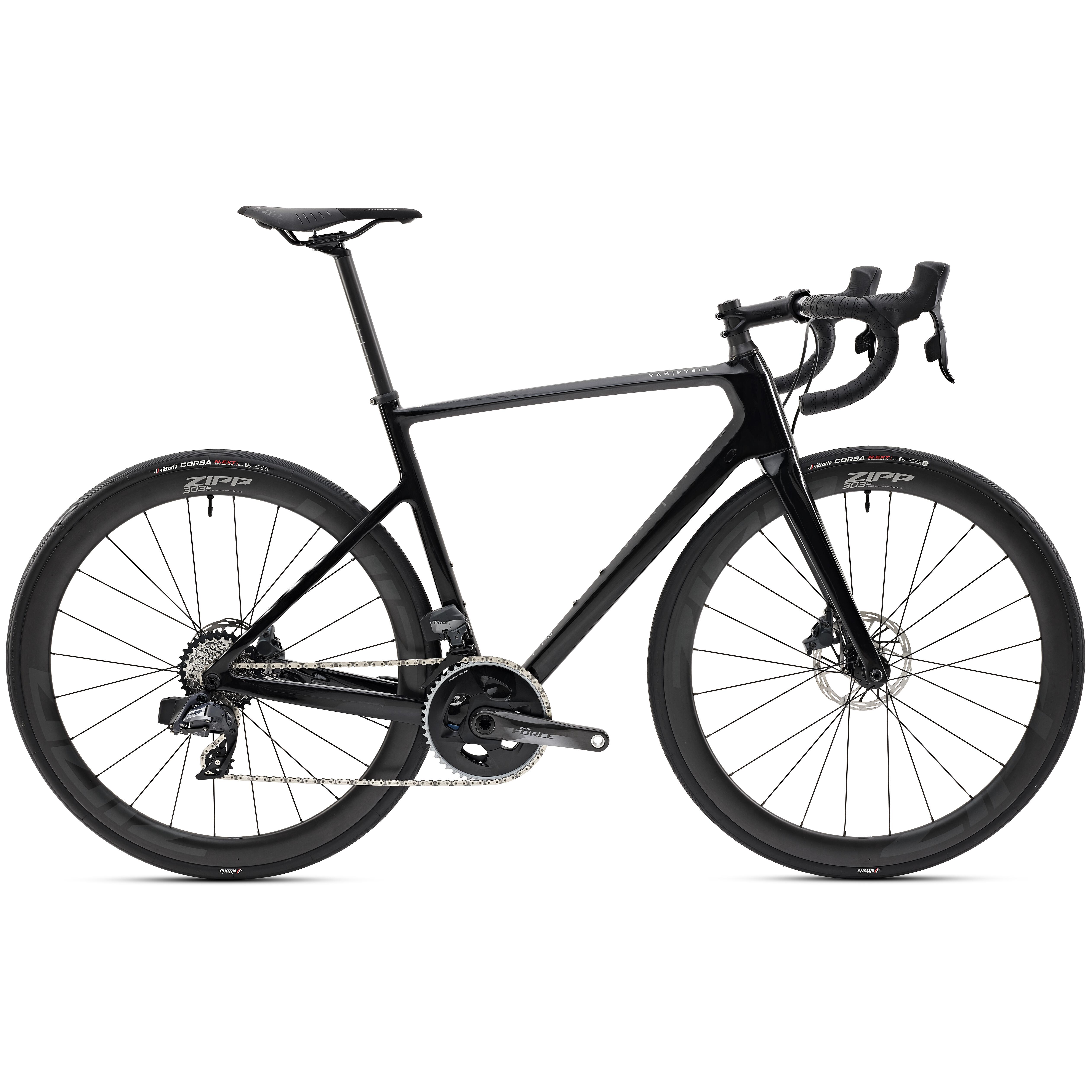 Bicicleta carretera Van Rysel EDR CF Sram Force AXS eTap negro