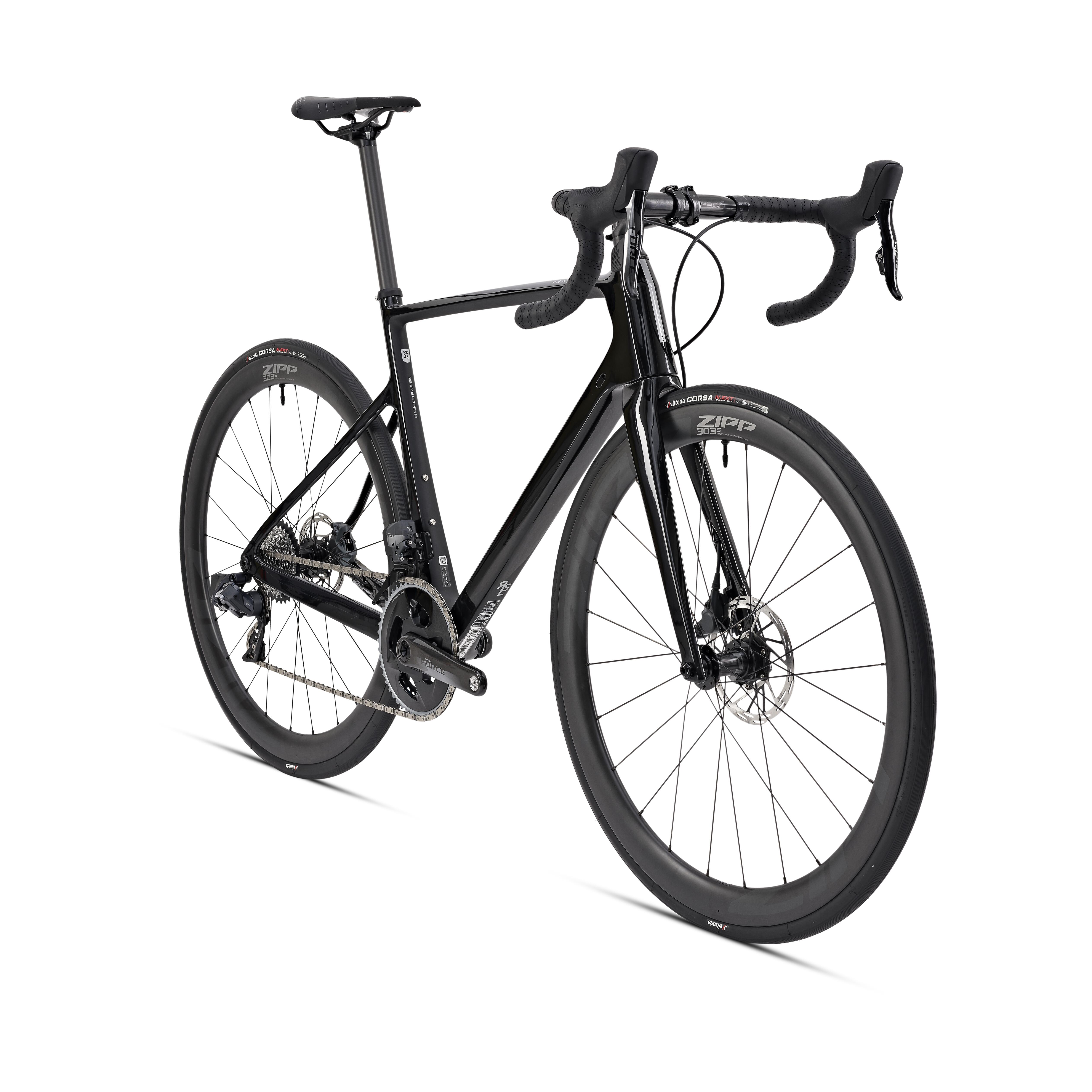 Bicicleta carretera Van Rysel EDR CF Sram Force AXS eTap negro