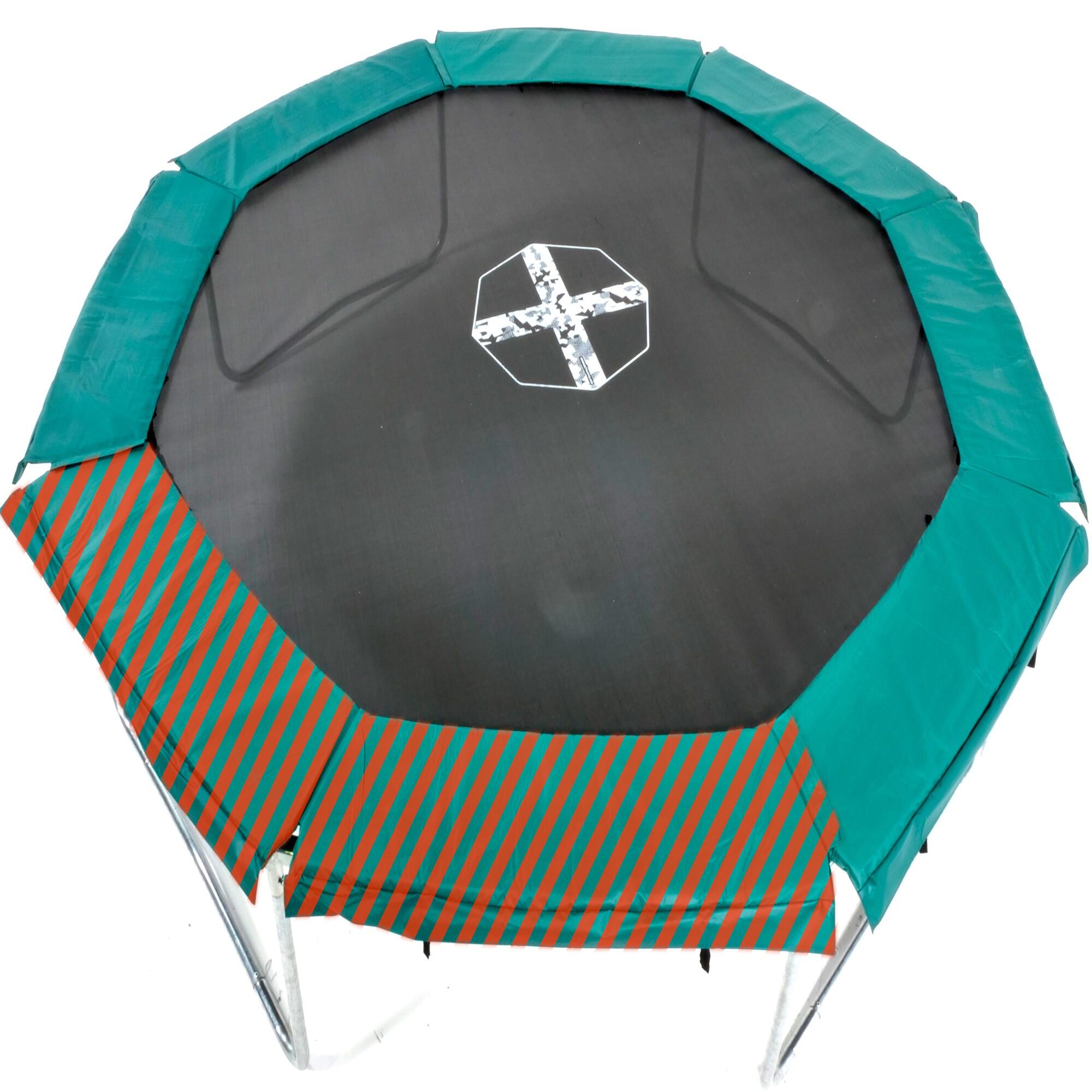TRAMPOLINE OCTOGONAL 300- CONTOUR MOUSSE PROTECTION 2/4