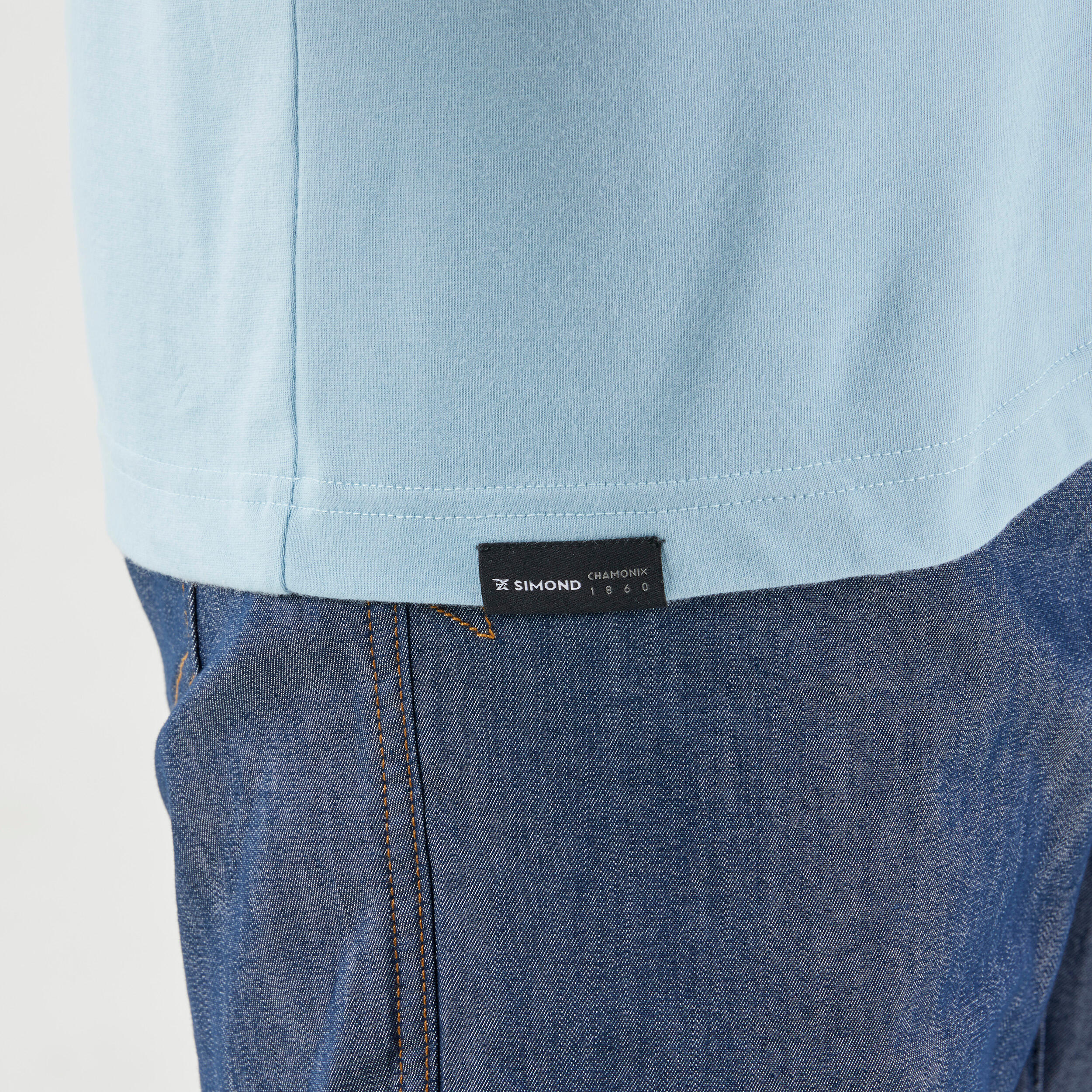 Men's Climbing T-Shirt - Vertika Grey - SIMOND