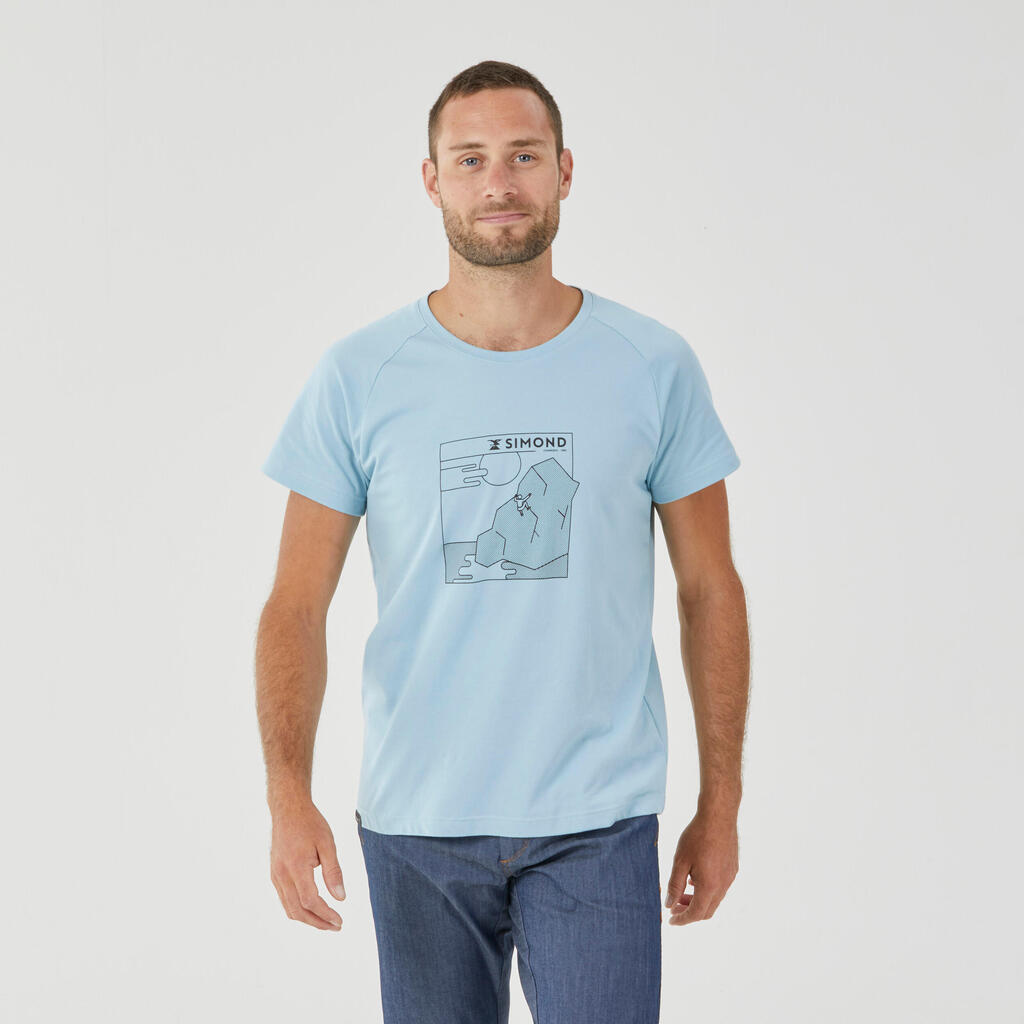 Vyriški laipiojimo marškinėliai „Vertika“, su Daniel Estmark piešiniu