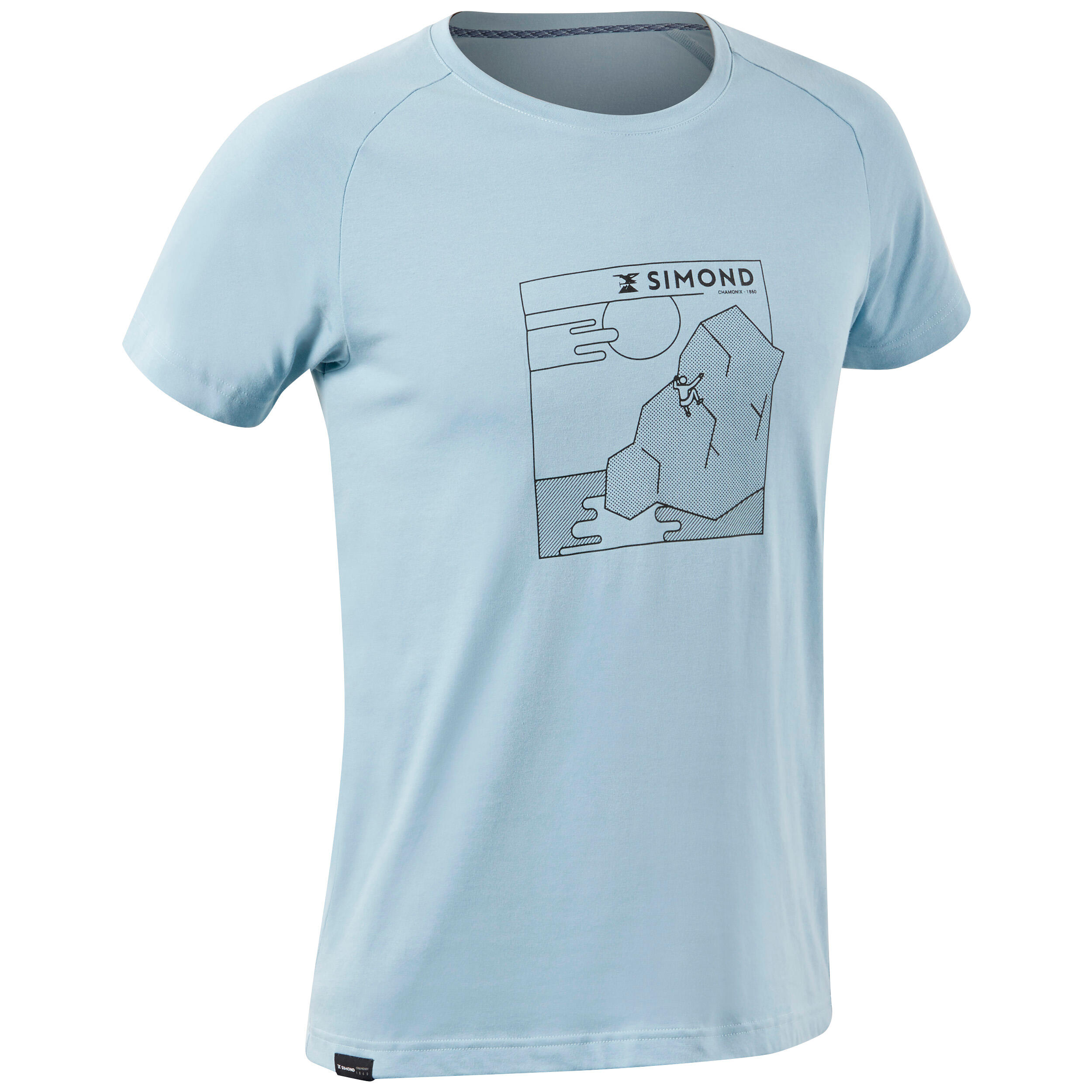 T-shirt För Klättring - Vertika - Herr