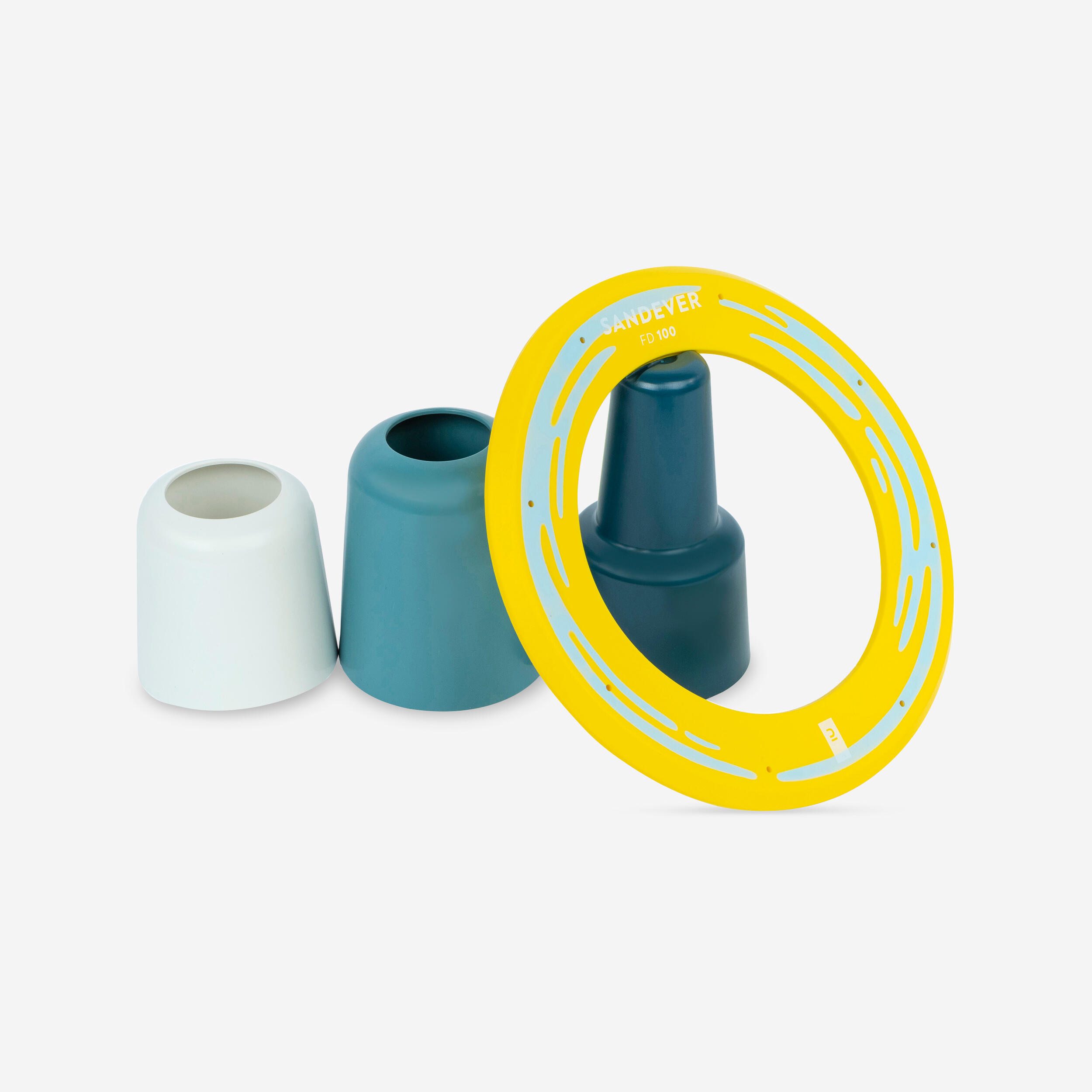 Sandever - Les Jeux De L'anneau Volant - Cible - Voile Habitable Cerfvolant Wing - Jaune - Taille Unique - Decathlon