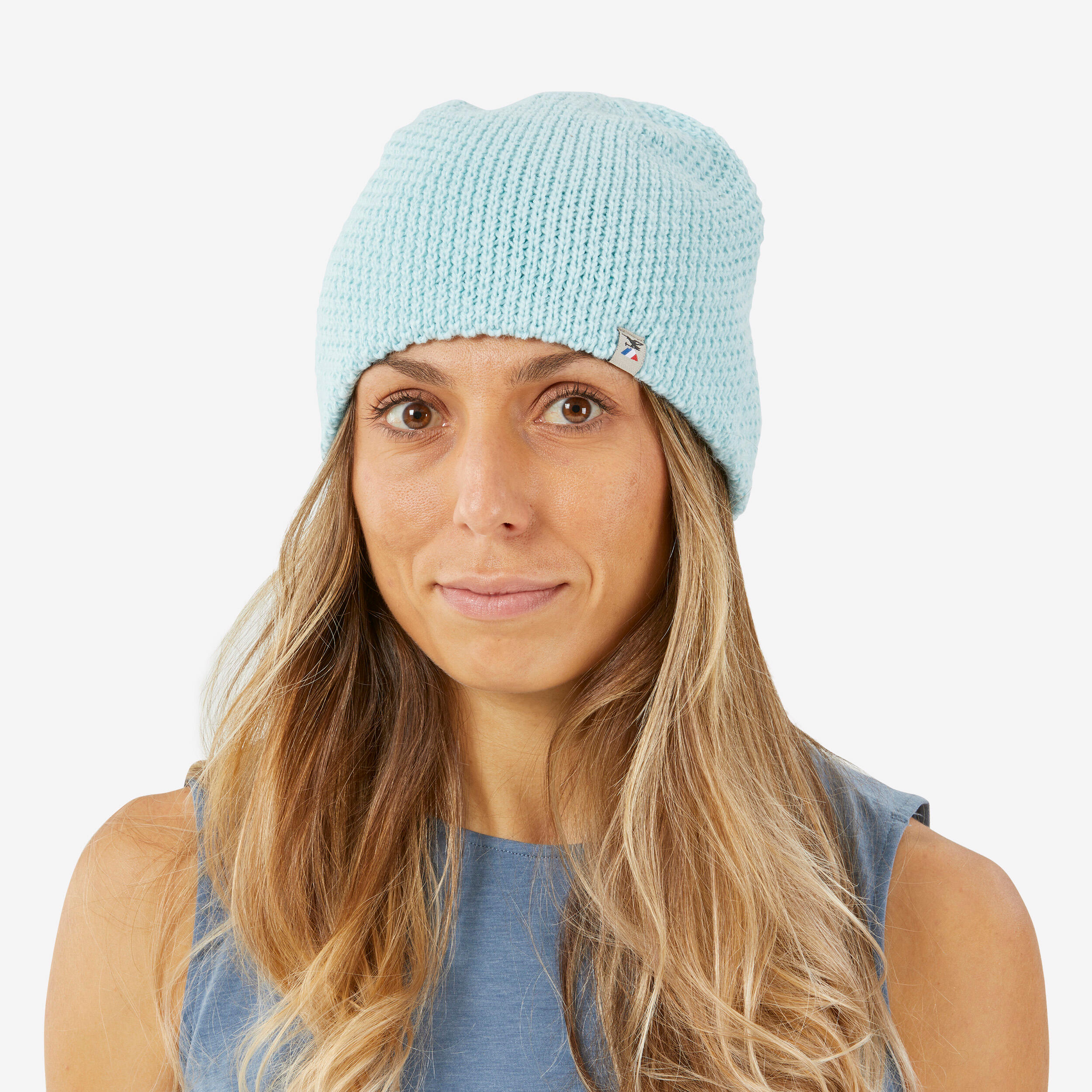 VERTIKA FRANCE TURQUOISE BEANIE