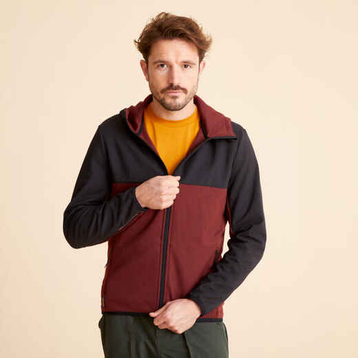 
      Hooded 29% Merino Gravel Cycling Jersey - Burgundy
  