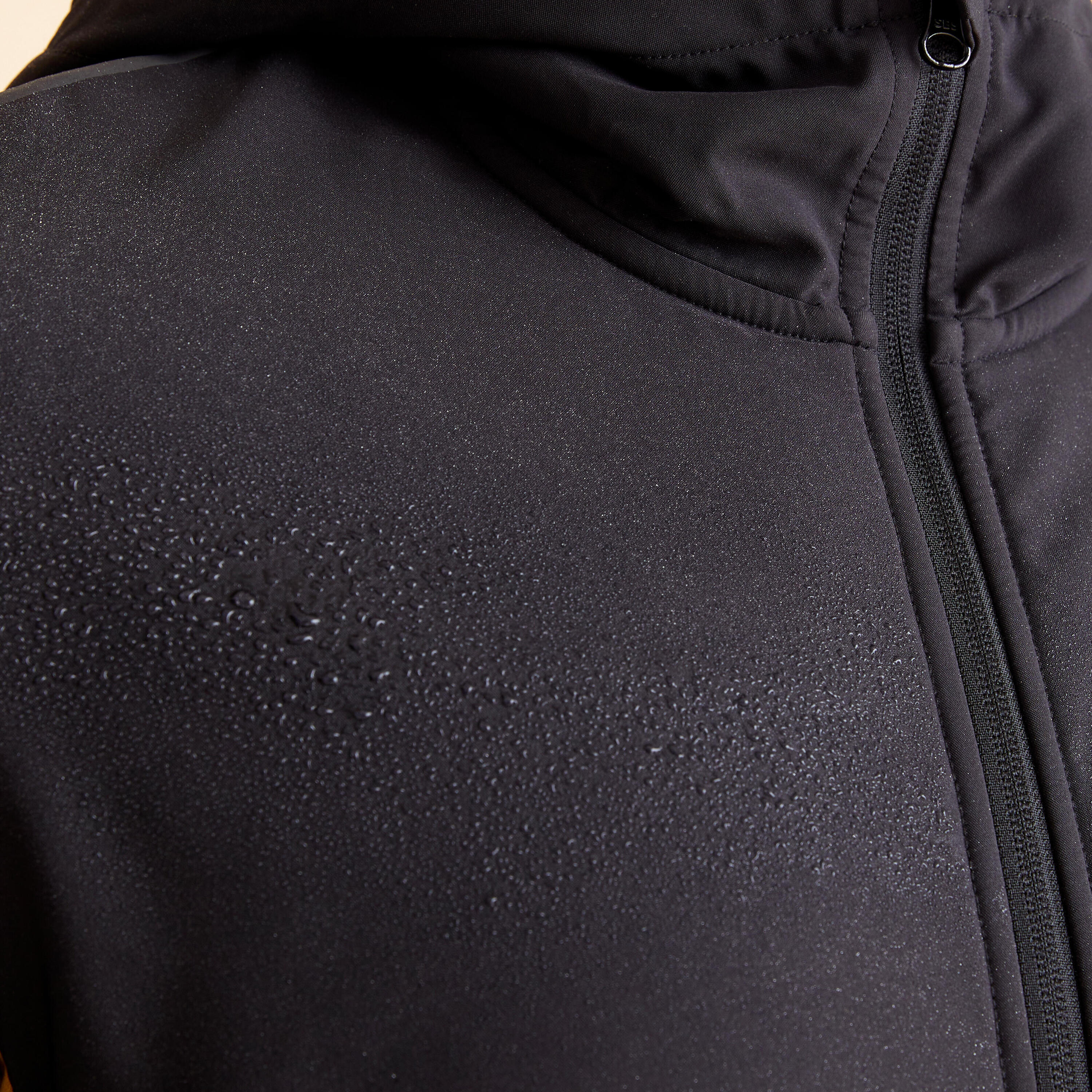 Hooded 29% Merino Gravel Cycling Jersey - Ochre 5/10